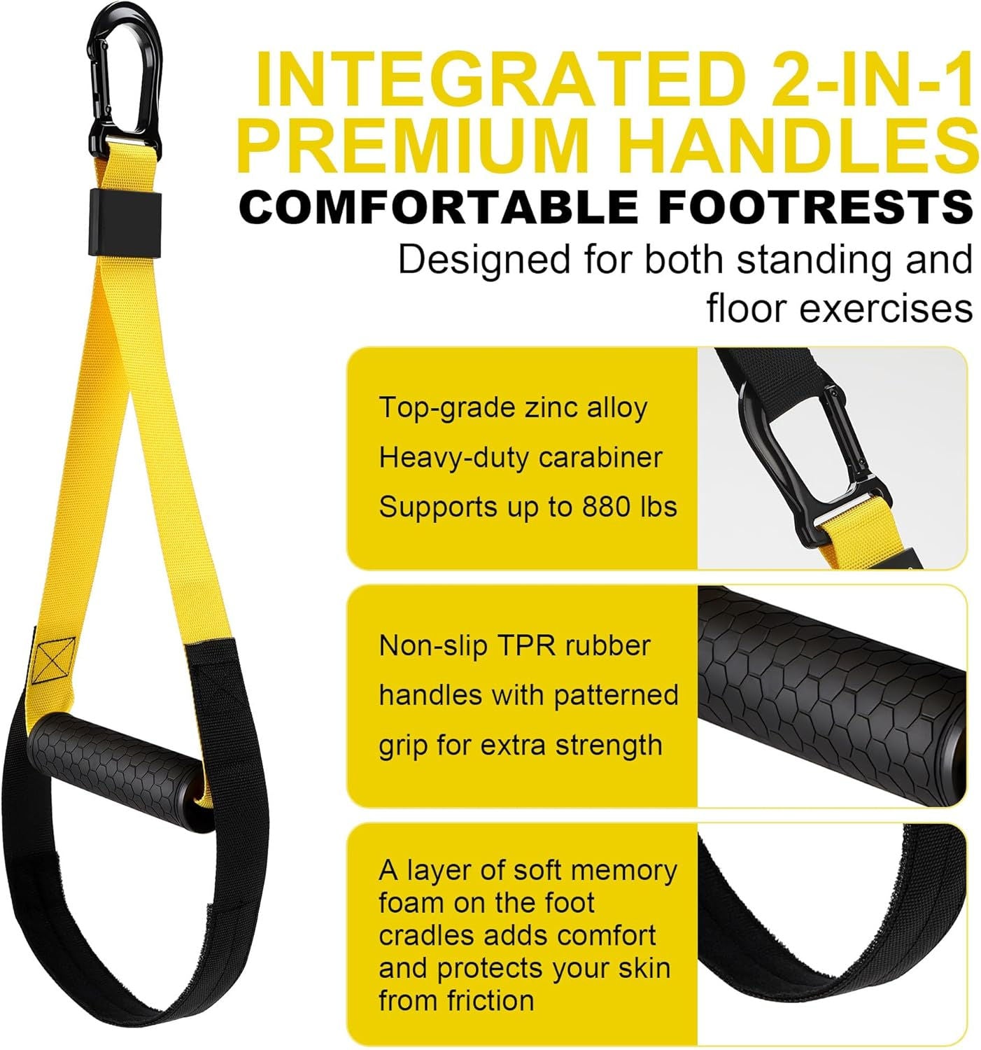 Full-Body Workout with Suspension Trainer Straps for Gym Equipment