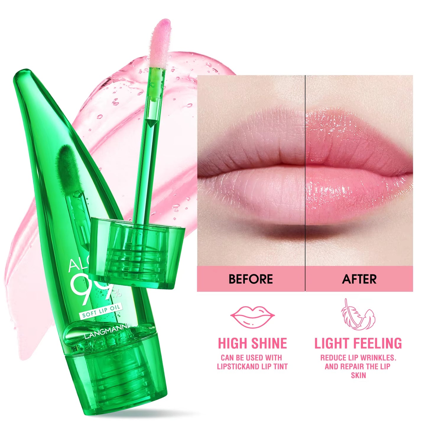 Changing Lip Glaze Long Lasting Moisture Lip Oil