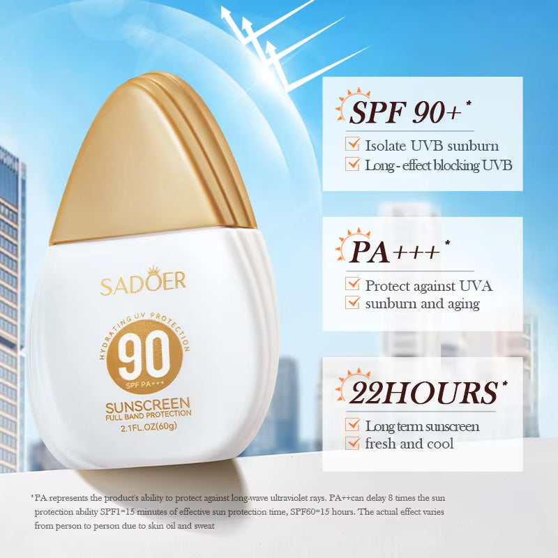 Spf 90+ Sunscreen for Face Body